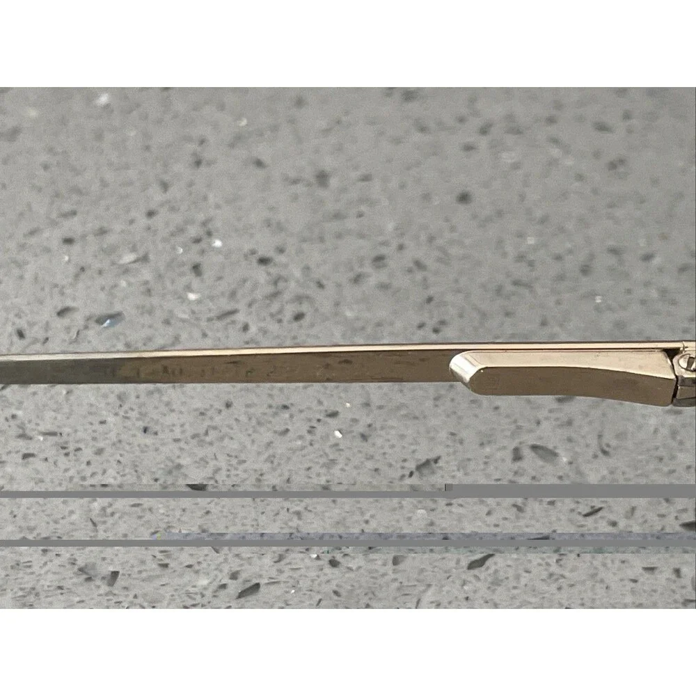 AO Safety YP20 Z87-2 53-17-135 Demi/Gold Full Rim Eyeglasses Frames ONLY Tortois